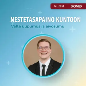 Olli Sovijärvi - Nestetasapaino kuntoon -työpajan TALLENNE - Vältä uupumus ja aivosumu!