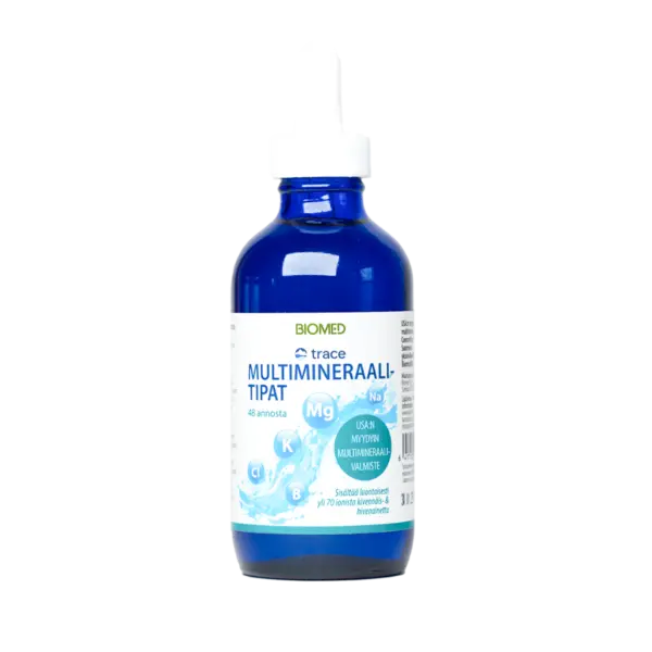 Säästöpaketti - Premium Elektrolyyttijauhe Natural + Trace Multimineraalitipat - Image 2