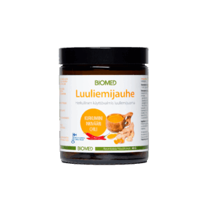 Poron Luuliemijauhe - kurkumiini + inkivääri + chili
